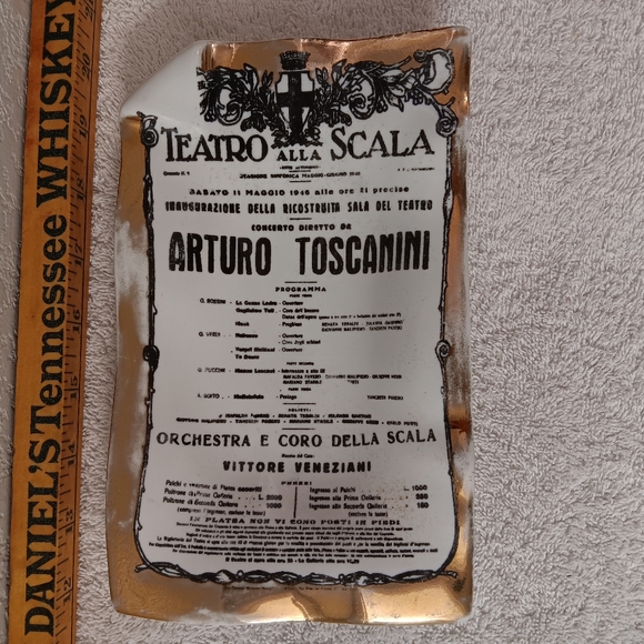 Teatro Alla Scala Decorative Plate